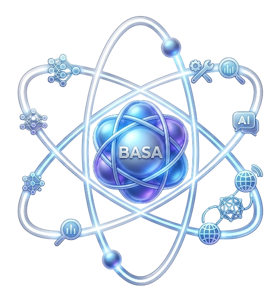 BASA Logo Átomo